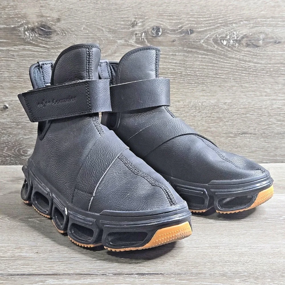 Comanier Waterproof Hiking Boots Black Size 42 Leather Sports Camping Hunting